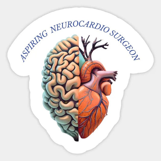 Aspiring "Neurocardio" Surgeon Sticker
