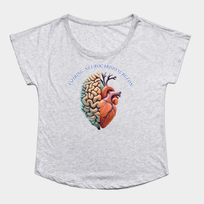 Aspiring "Neurocardio" Surgeon T-Shirt (Female Fit)