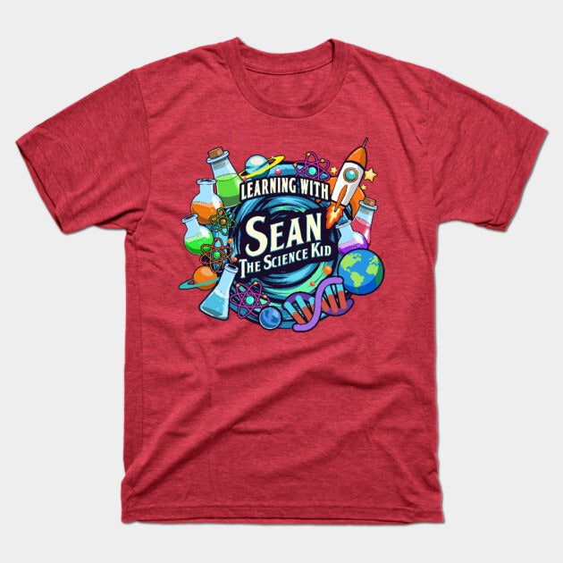 Learning with Sean The Science Kid T-Shirt (Male Fit)