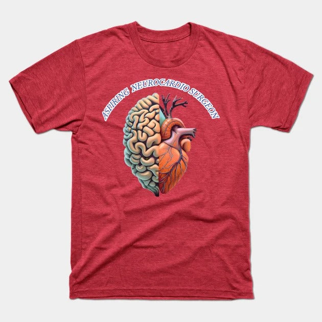 Aspiring "Neurocardio" Surgeon T-Shirt (Male Fit)