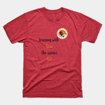 learning with Sean the science kid T-Shirt (Male Fit)