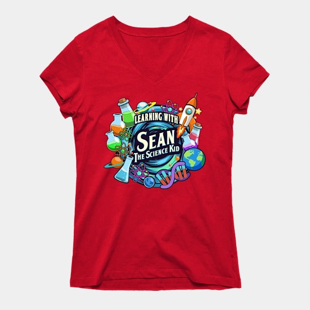 Learning with Sean The Science Kid T-Shirt (Female Fit)