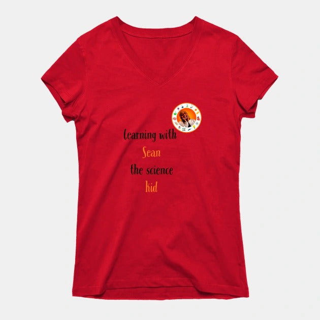 learning with Sean the science kid T-Shirt (Female Fit)