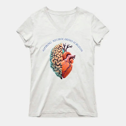 Aspiring "Neurocardio" Surgeon T-Shirt (Female Fit)