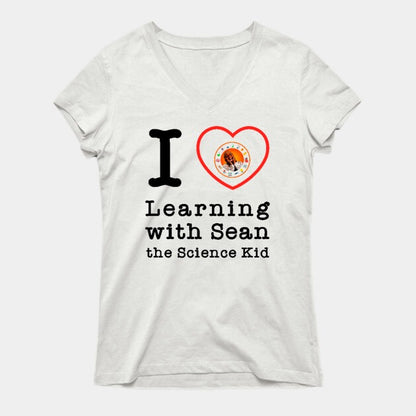 I <3 learning with Sean! T-Shirt (Female Fit)