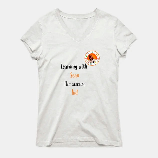 learning with Sean the science kid T-Shirt (Female Fit)