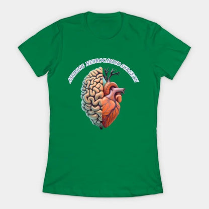 Aspiring "Neurocardio" Surgeon T-Shirt (Female Fit)