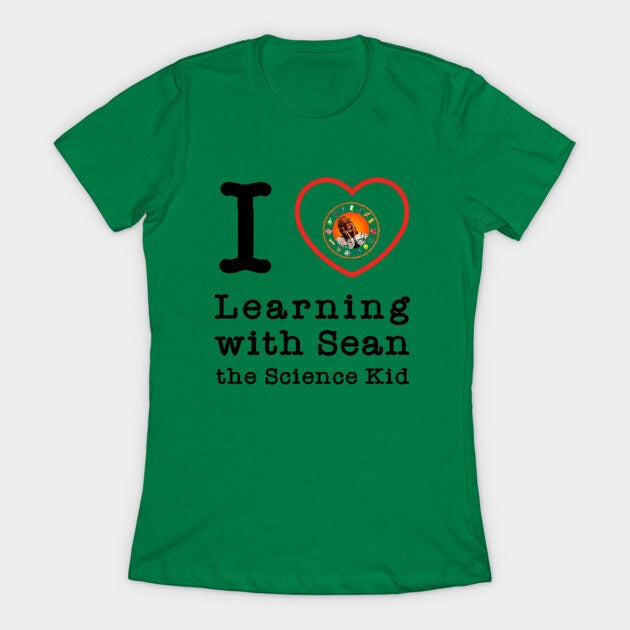 I <3 learning with Sean! T-Shirt (Female Fit)