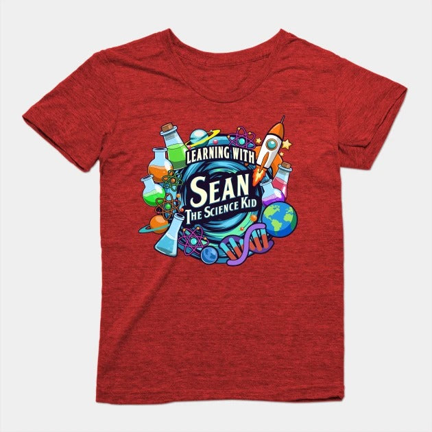 Learning with Sean The Science Kid T-Shirt (Female Fit)