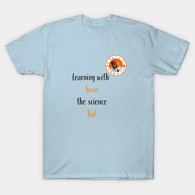 learning with Sean the science kid T-Shirt (Male Fit)