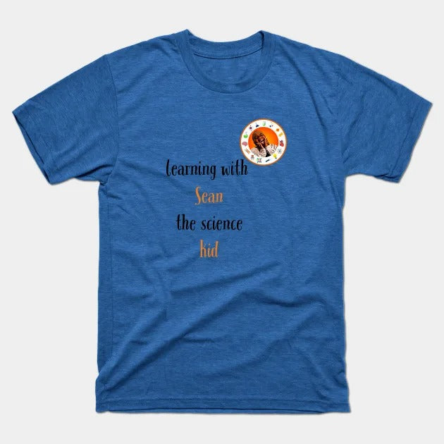 learning with Sean the science kid T-Shirt (Male Fit)