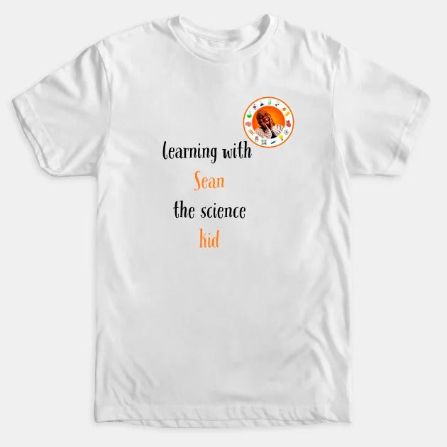 learning with Sean the science kid T-Shirt (Male Fit)