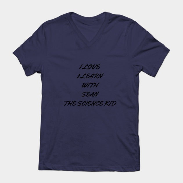 I love 2 learn with Sean The Science Kid T-Shirt (Male Fit)