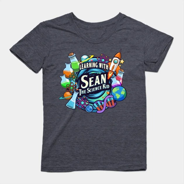 Learning with Sean The Science Kid T-Shirt (Female Fit)