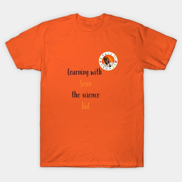 learning with Sean the science kid T-Shirt (Male Fit)