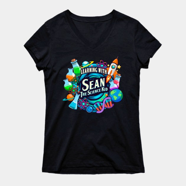 Learning with Sean The Science Kid T-Shirt (Female Fit)