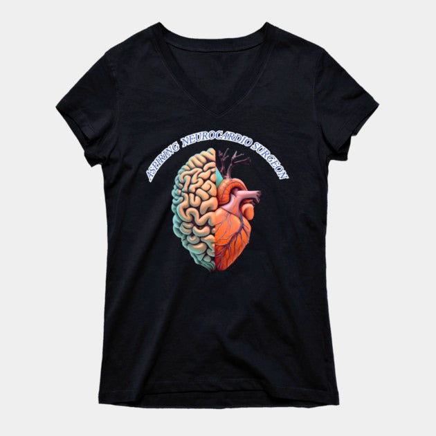 Aspiring "Neurocardio" Surgeon T-Shirt (Female Fit)