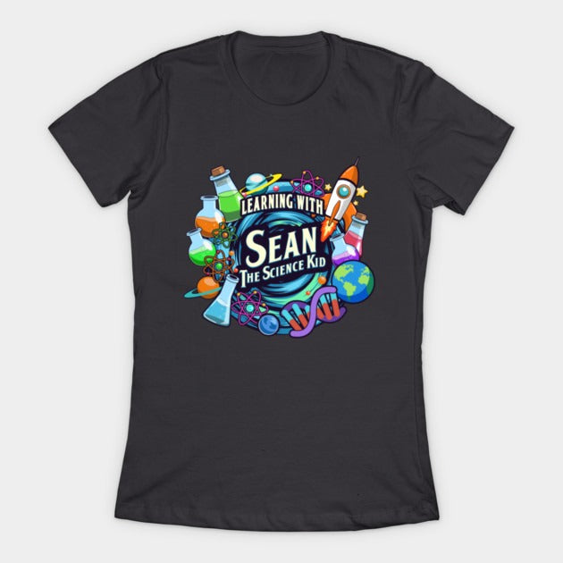 Learning with Sean The Science Kid T-Shirt (Female Fit)
