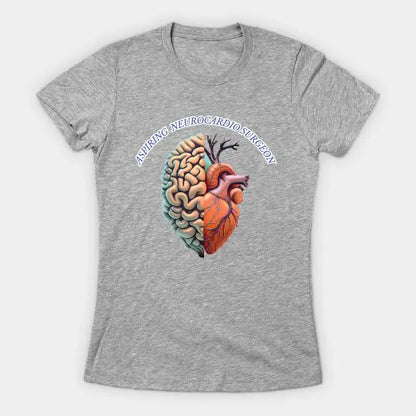 Aspiring "Neurocardio" Surgeon T-Shirt (Female Fit)