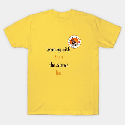 learning with Sean the science kid T-Shirt (Male Fit)