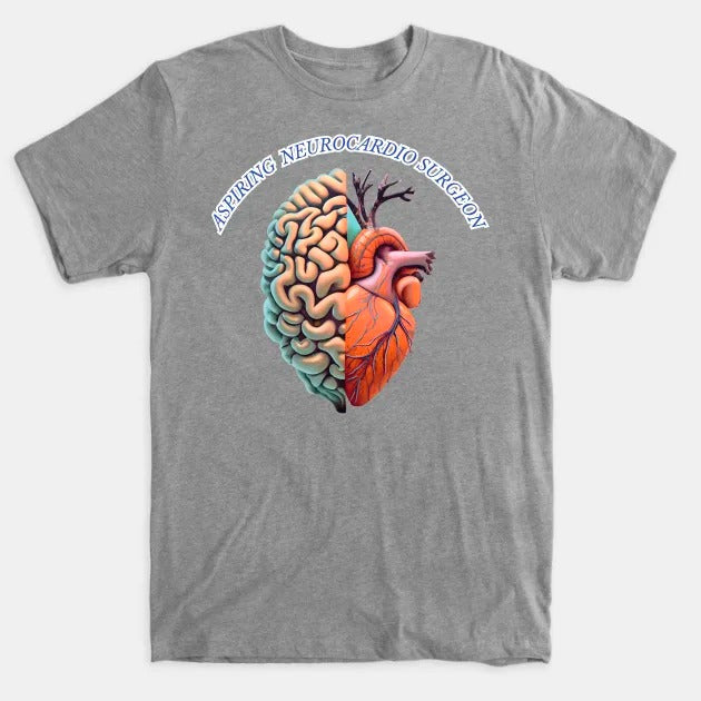 Aspiring "Neurocardio" Surgeon T-Shirt (Male Fit)