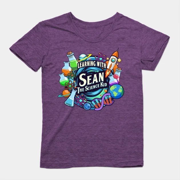 Learning with Sean The Science Kid T-Shirt (Female Fit)