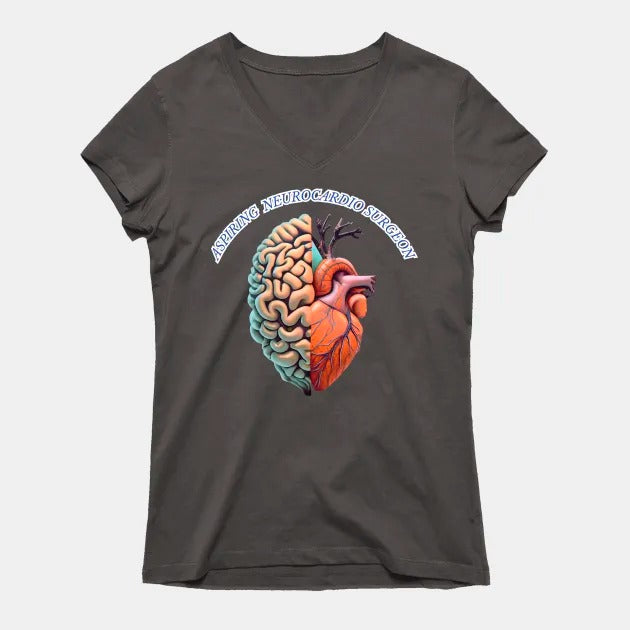 Aspiring "Neurocardio" Surgeon T-Shirt (Female Fit)