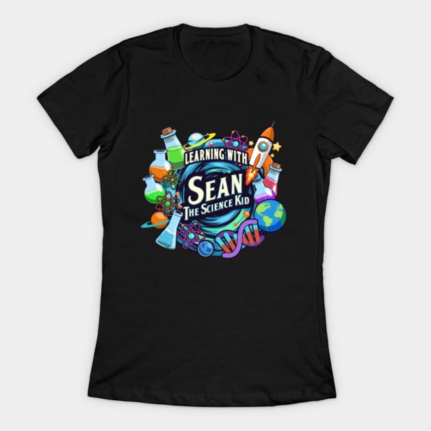 Learning with Sean The Science Kid T-Shirt (Female Fit)