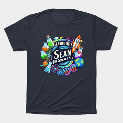 Learning with Sean The Science Kid T-Shirt (Male Fit)