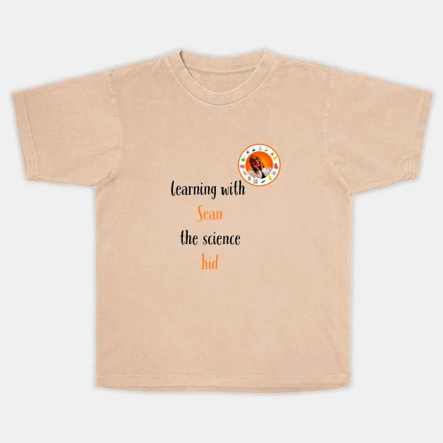 learning with Sean the science kid T-Shirt (Male Fit)