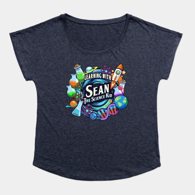 Learning with Sean The Science Kid T-Shirt (Female Fit)