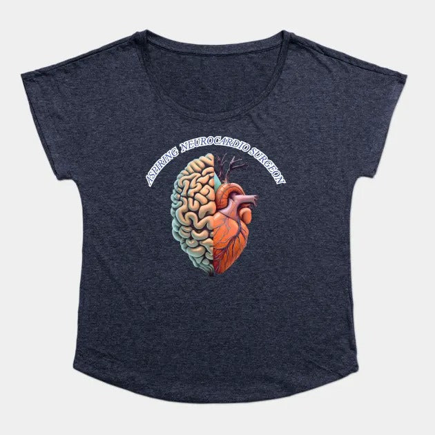 Aspiring "Neurocardio" Surgeon T-Shirt (Female Fit)
