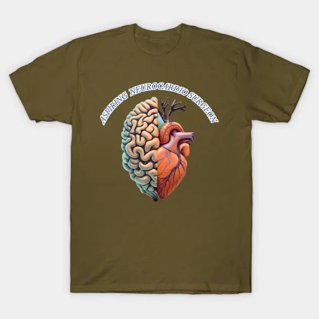 Aspiring "Neurocardio" Surgeon T-Shirt (Male Fit)