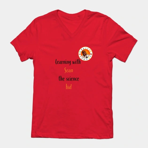 learning with Sean the science kid T-Shirt (Male Fit)