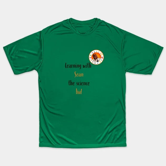 learning with Sean the science kid T-Shirt (Male Fit)
