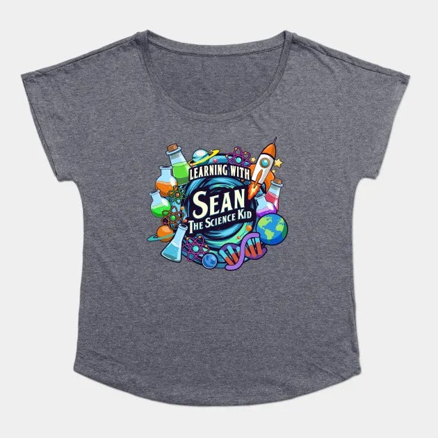 Learning with Sean The Science Kid T-Shirt (Female Fit)