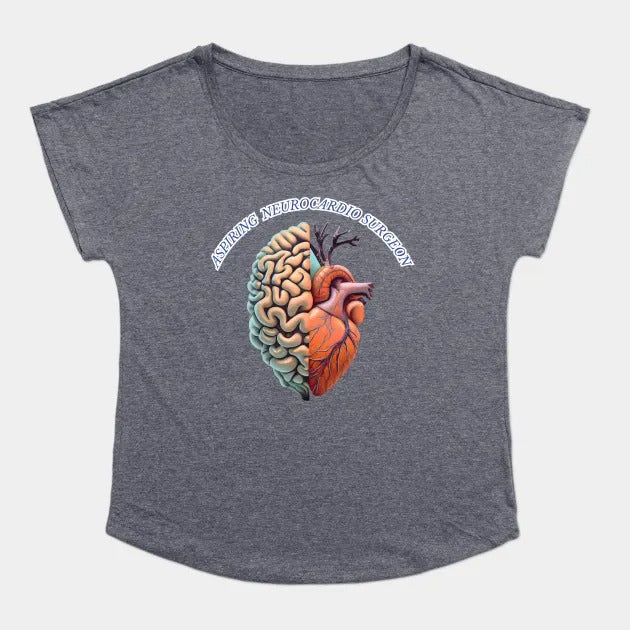 Aspiring "Neurocardio" Surgeon T-Shirt (Female Fit)