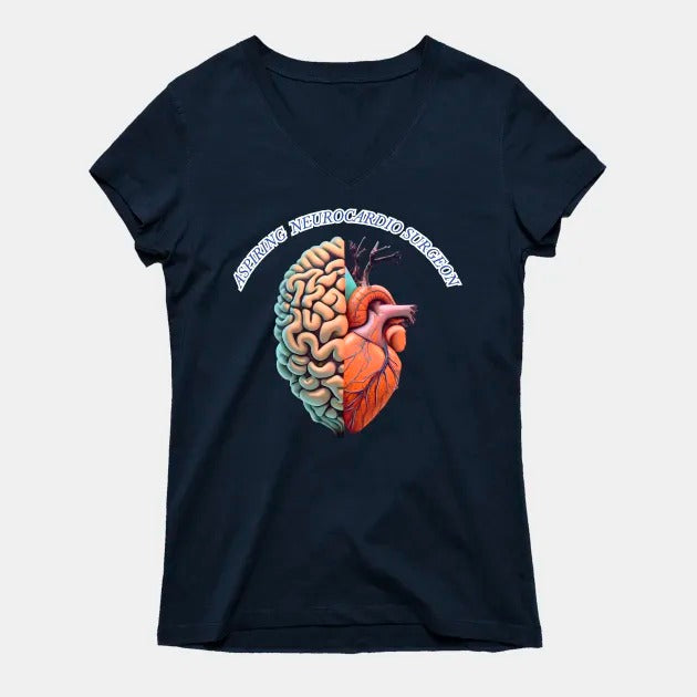 Aspiring "Neurocardio" Surgeon T-Shirt (Female Fit)