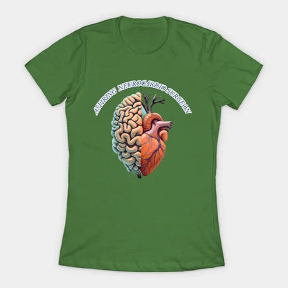 Aspiring "Neurocardio" Surgeon T-Shirt (Female Fit)