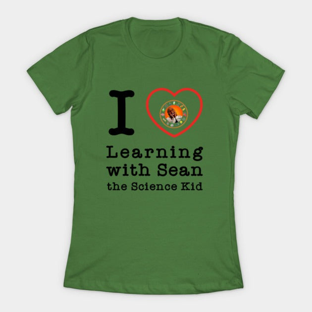 I <3 learning with Sean! T-Shirt (Female Fit)