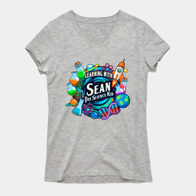 Learning with Sean The Science Kid T-Shirt (Female Fit)