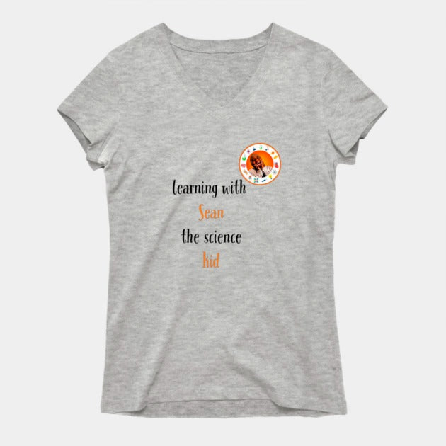 learning with Sean the science kid T-Shirt (Female Fit)
