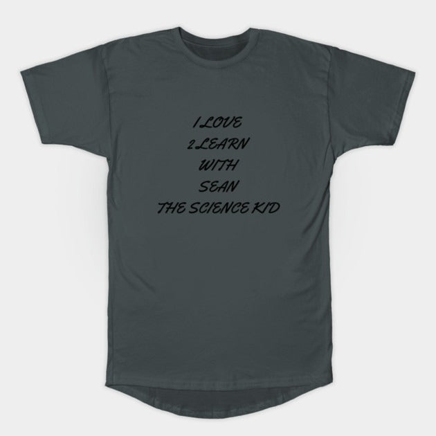I love 2 learn with Sean The Science Kid T-Shirt (Male Fit)