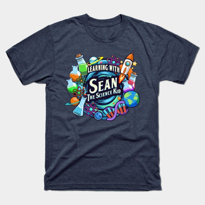 Learning with Sean The Science Kid T-Shirt (Male Fit)