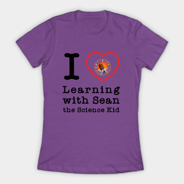 I <3 learning with Sean! T-Shirt (Female Fit)