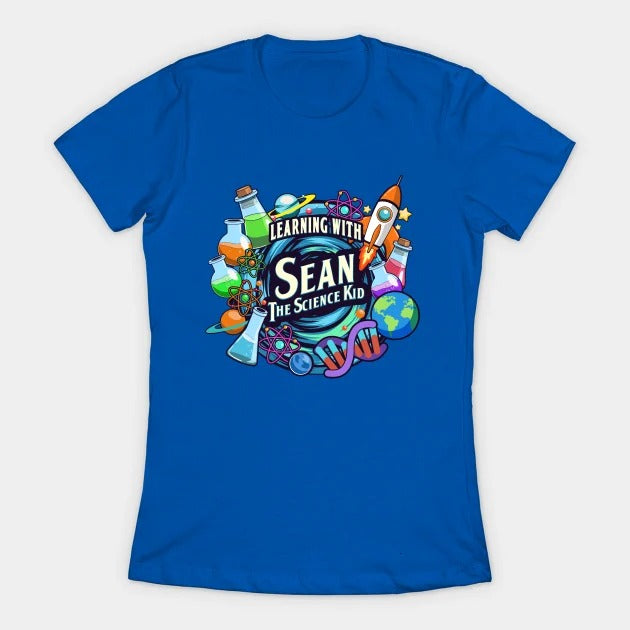 Learning with Sean The Science Kid T-Shirt (Female Fit)