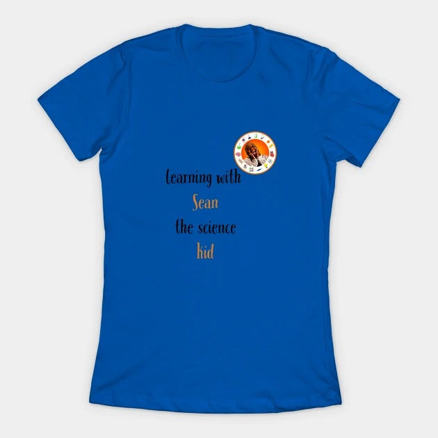 learning with Sean the science kid T-Shirt (Female Fit)