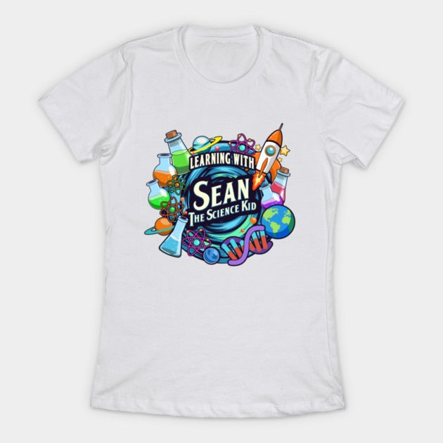 Learning with Sean The Science Kid T-Shirt (Female Fit)