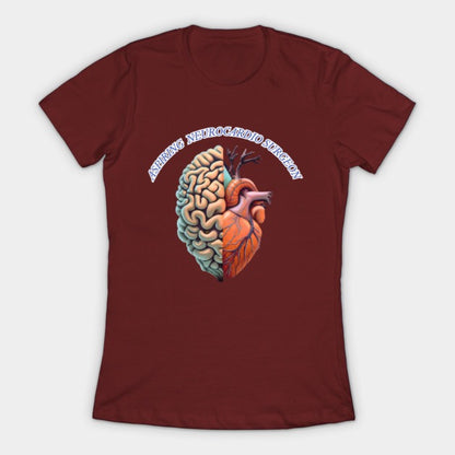 Aspiring "Neurocardio" Surgeon T-Shirt (Female Fit)
