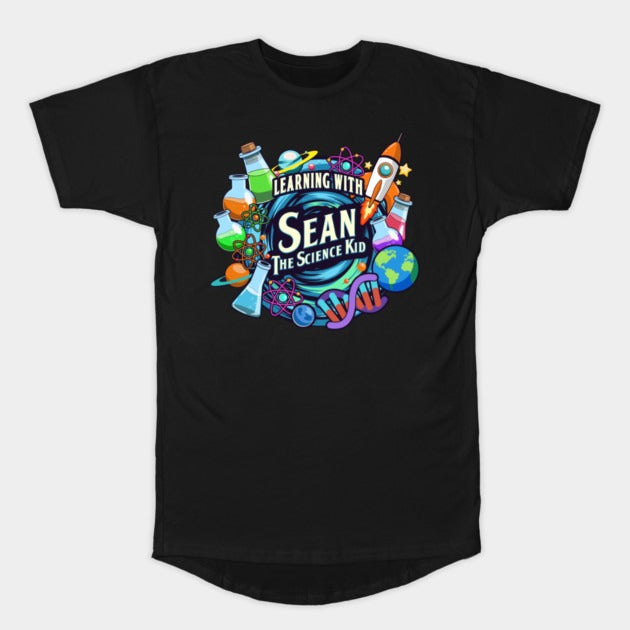 Learning with Sean The Science Kid T-Shirt (Male Fit)